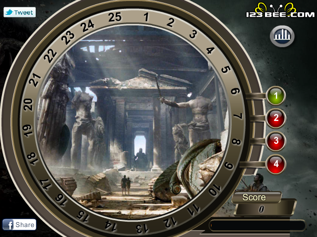 Wrath of the Titans - Find the Numbers