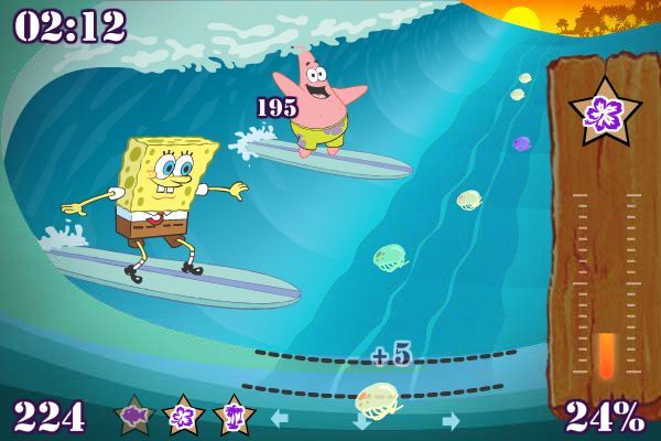 SpongeBob: Goo Lagoon Surfing Showdown