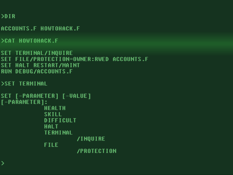 Fallout 3 Terminal