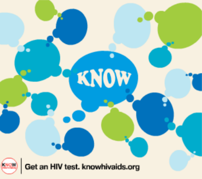 Know HIV/AIDS Campaign Banner Ads Set 1