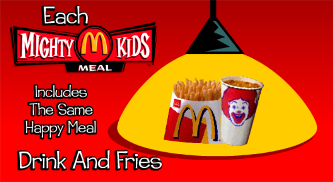 McDonald's Mighty Kids Meal Promo