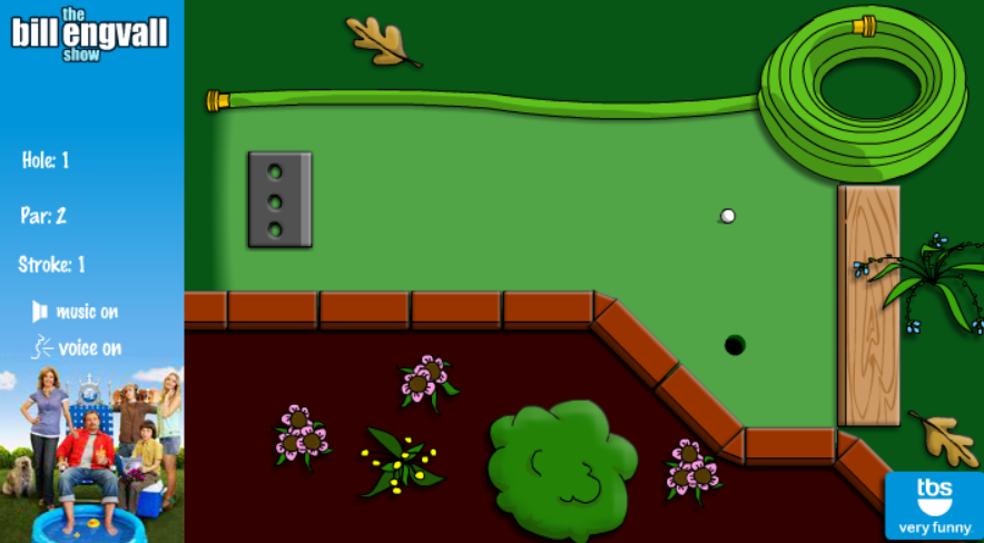 The Bill Engvall Show Backyard Mini-Golf