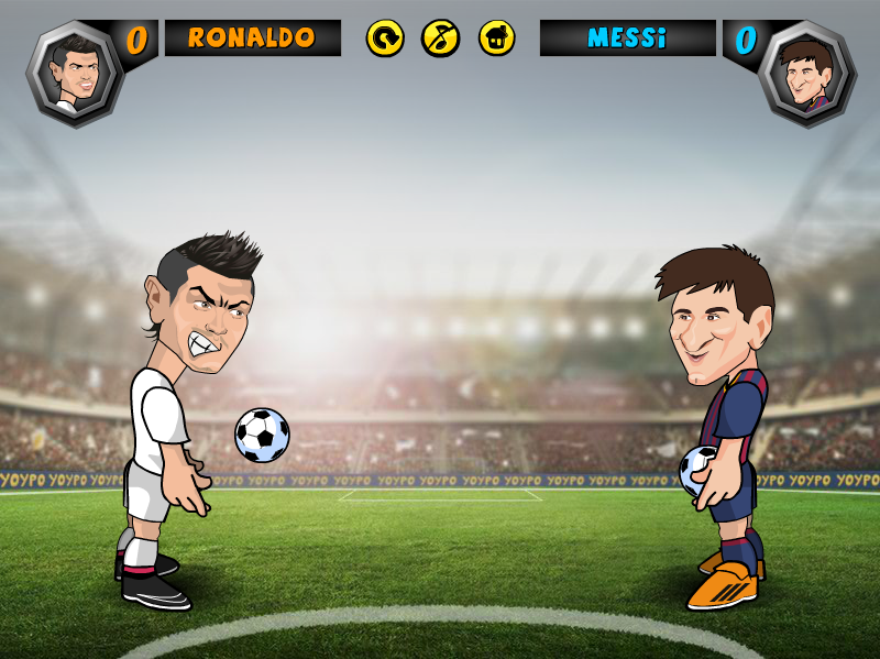 Ronaldo Messi Duel