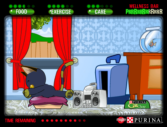 Purina's Virtual Pet Game