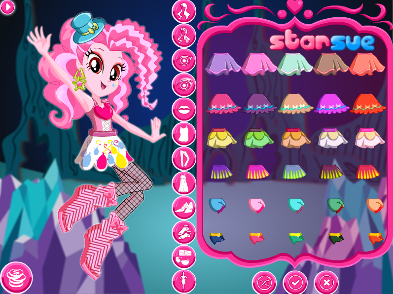 My Little Pony Equestria Girls: Legend Of Everfree - Pinkie Pie Dress Up