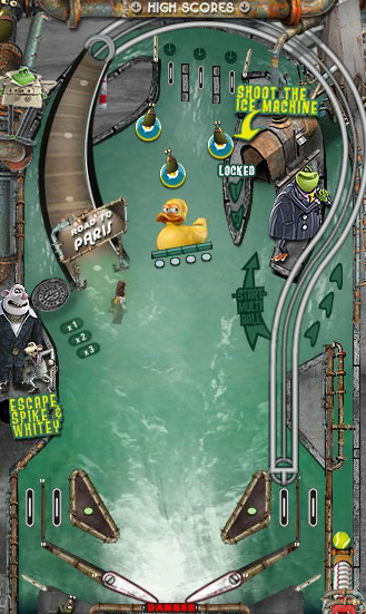 Flushed Away: Sewer Ball Pinball