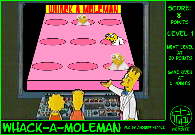 Whack-a-Moleman!