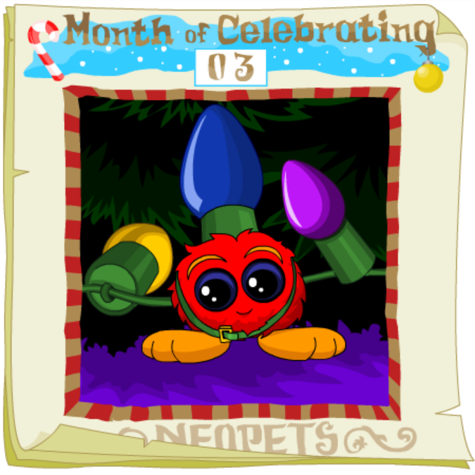 Neopets Advent Calendar 2001: Day 03