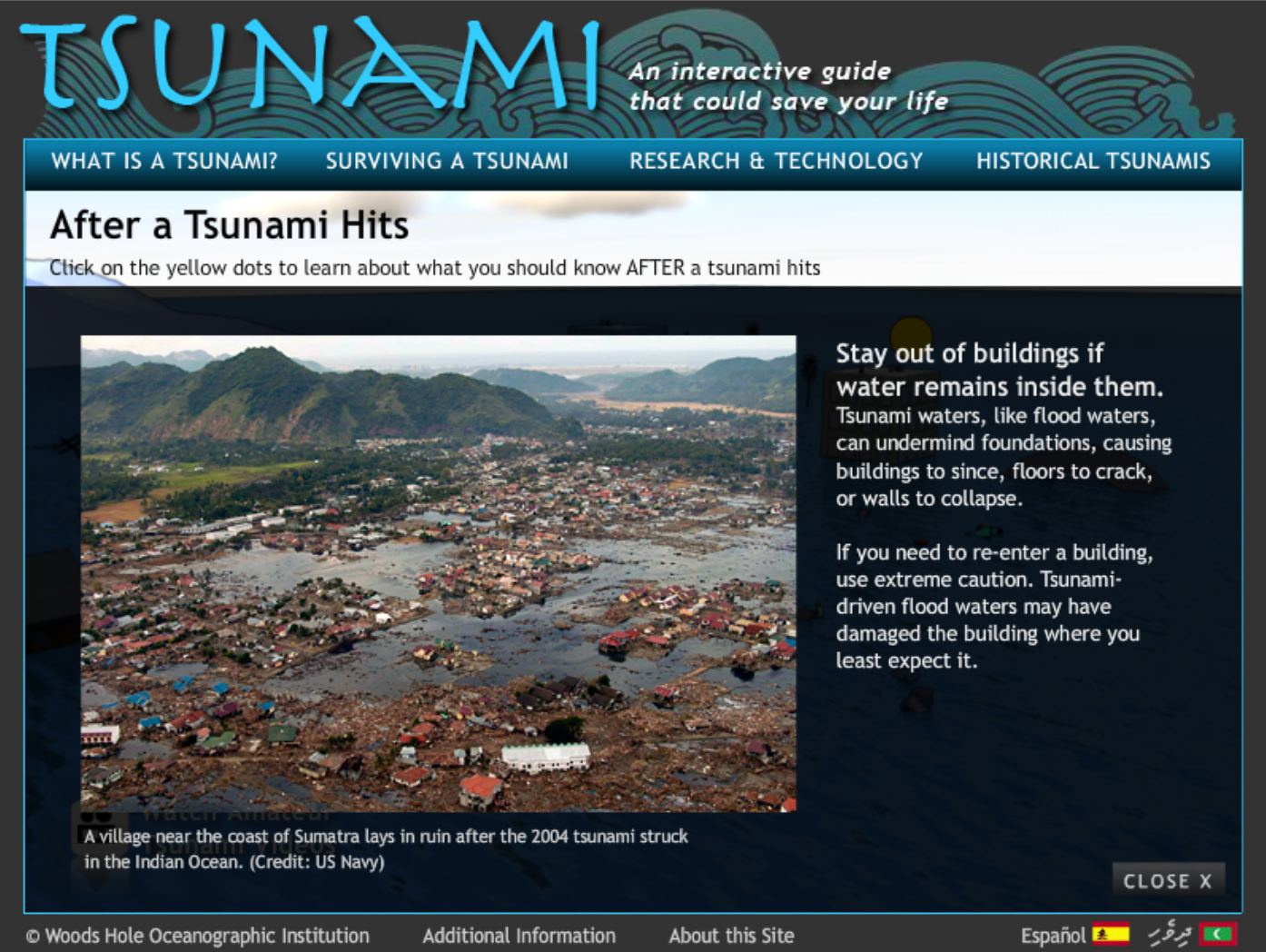 Tsunami: An interactive guide that could save your life