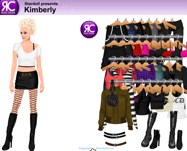 Stardoll presents Kimberly Wyatt