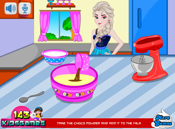 Elsa's Rocky Road Ice Cream