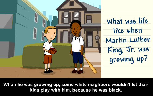 Martin Luther King, Jr.: with Annie & Moby