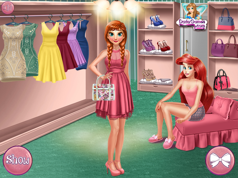 Anna & Ariel Dressing Room