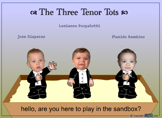 The Three Tenor Tots