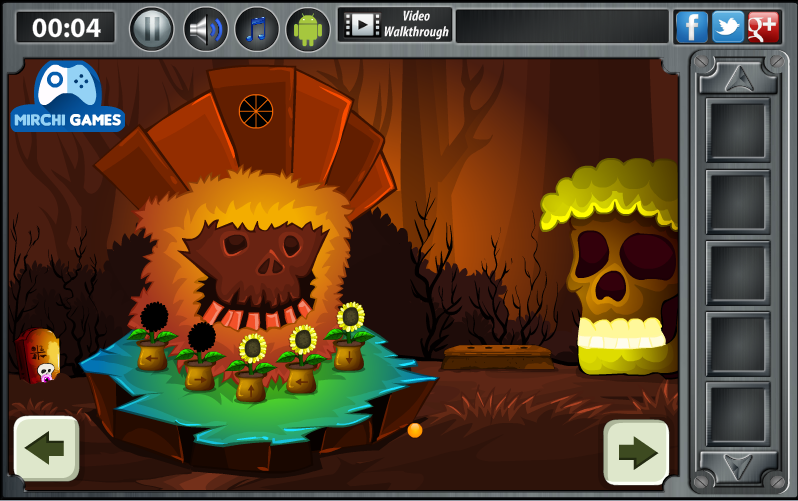 Fantasy Skull Forest