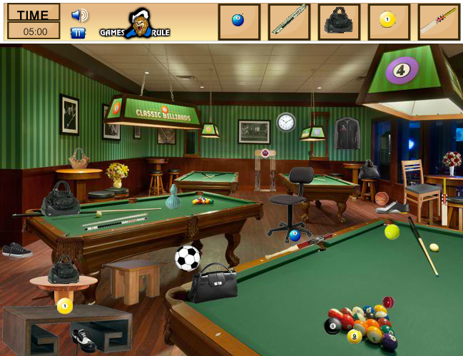Billiards Room Objects