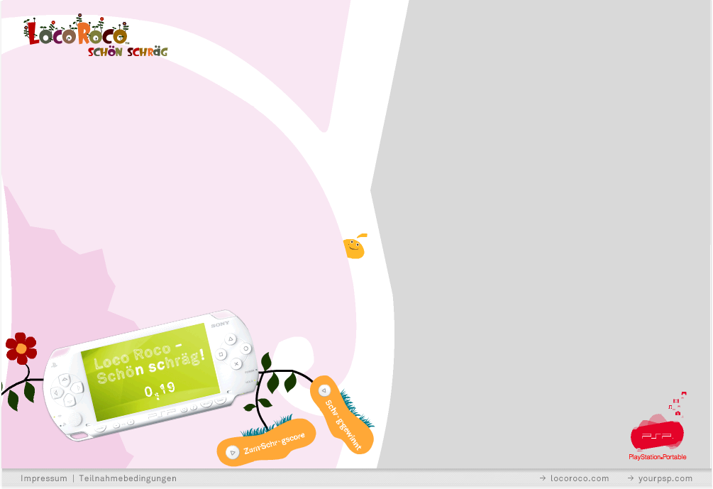 LocoRoco: Schön Schräg