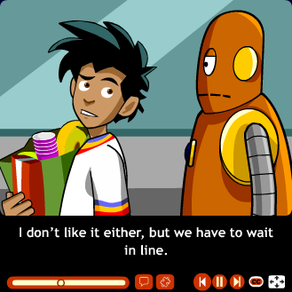 On the Bus - Review of the Present Tense