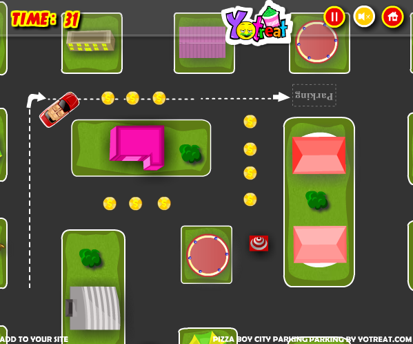 Pizza Boy City Parking