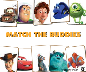 Ratatouille: Disney / PIXAR Matching Buddies Game