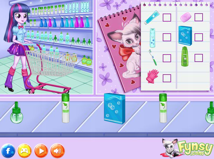 Twilight Sparkle Christmas Shopping