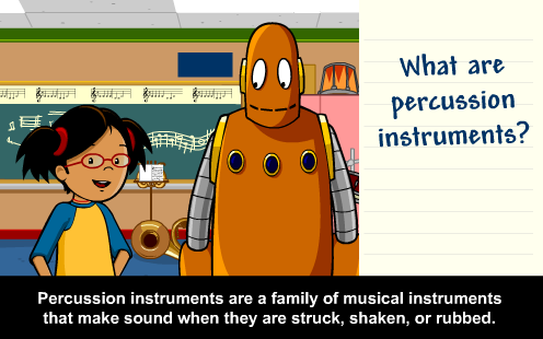 Percussion Instruments: with Annie & Moby