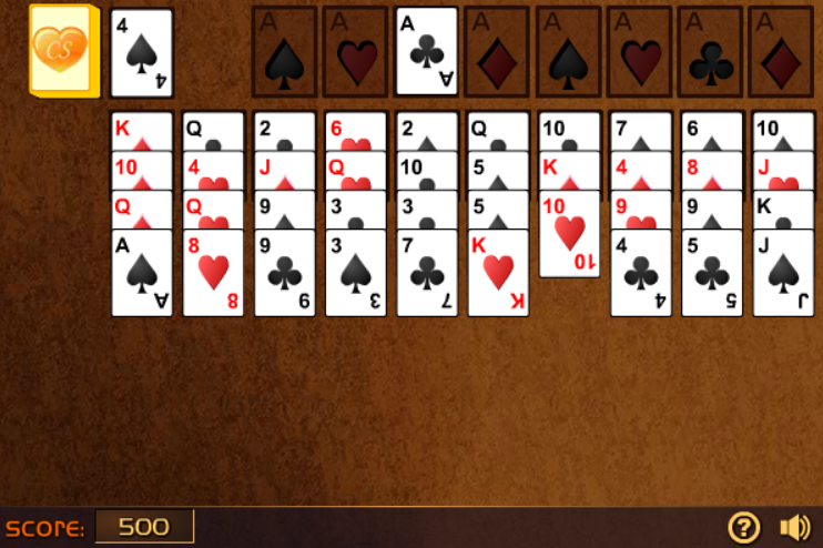 Forty Thieves Solitaire
