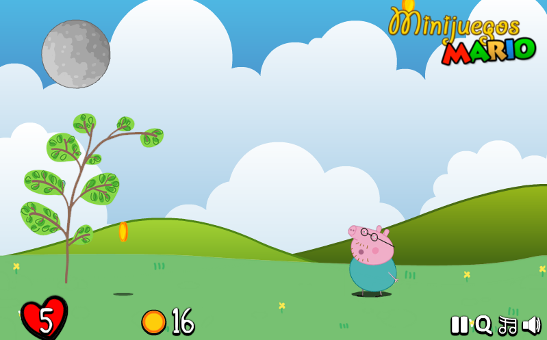 Daddy Pig in Avalanche