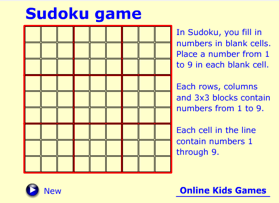 Sudoku Game