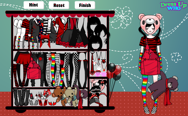 Emo Girl Dress Up Game