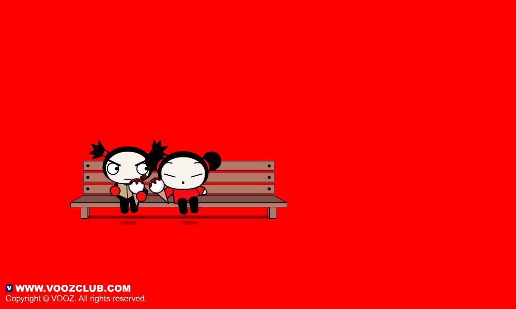 Pucca - Kissing with Ice Cream