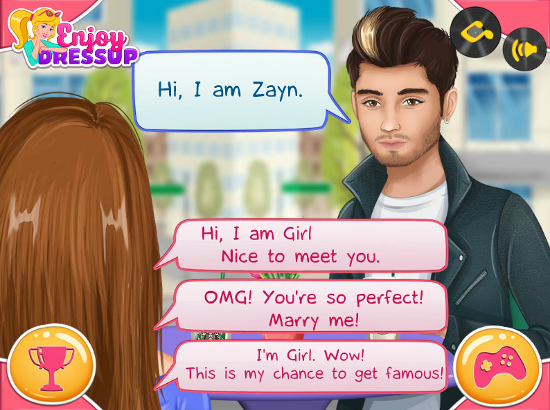 Zayn Malik Date Simulator