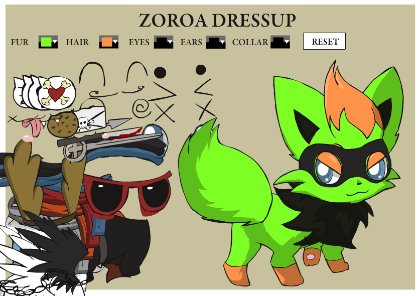 Zoroa Dressup