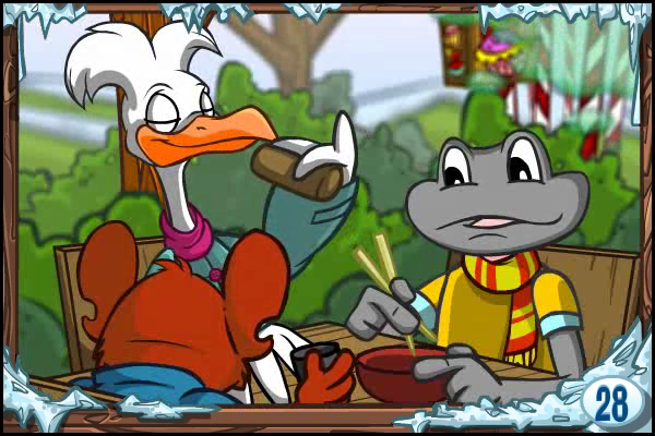 Neopets Advent Calendar 2012: Day 28