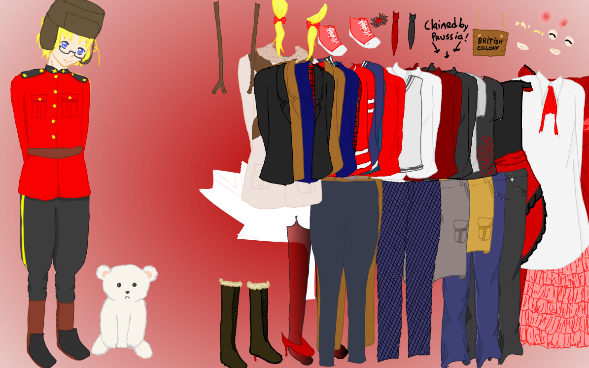 Canada dress up game