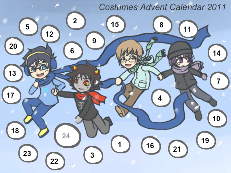 Costumes Advent Calendar 2011