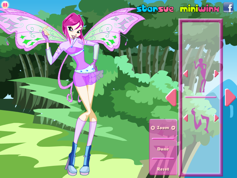 Winx Club Tecna Dress Up