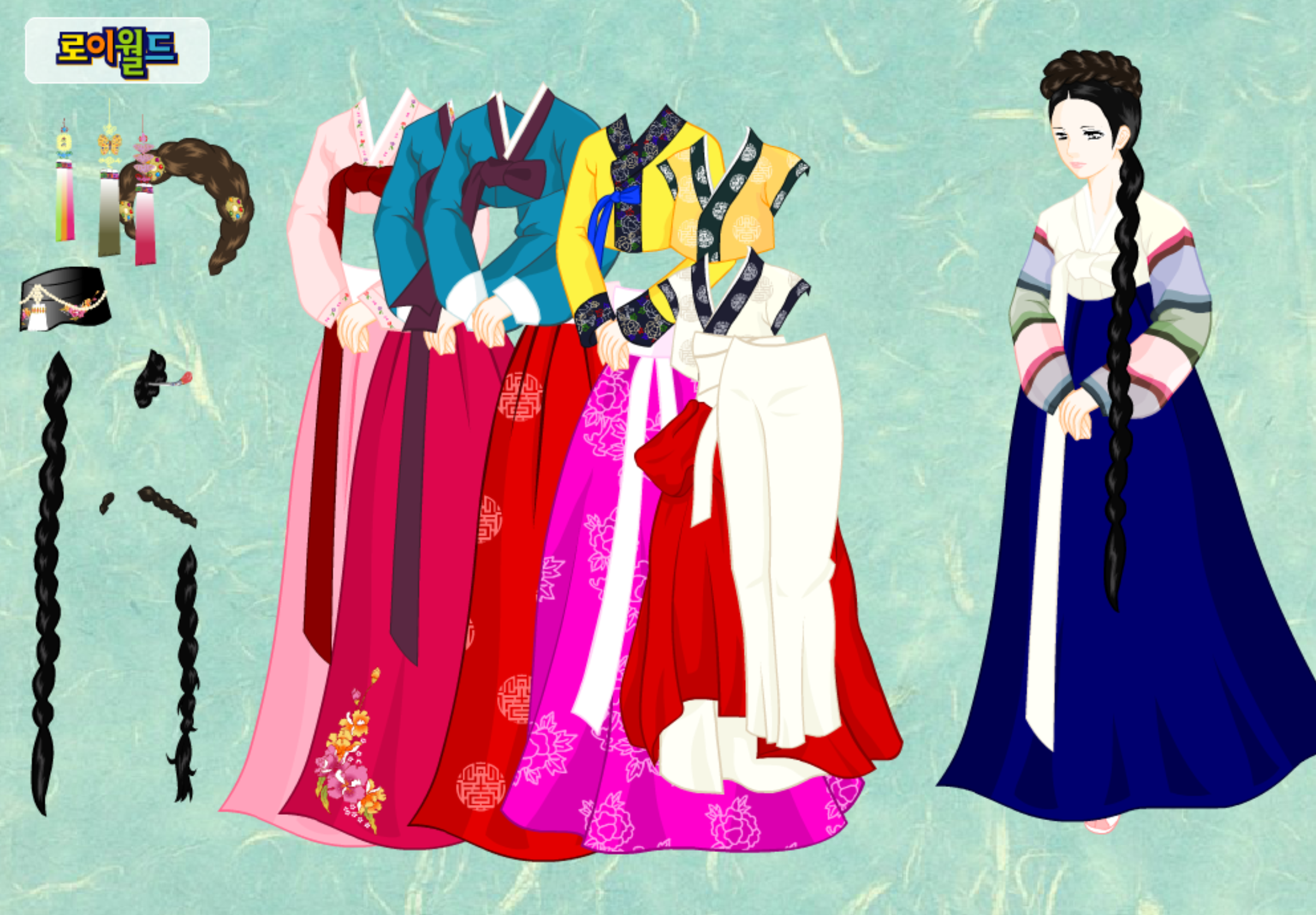 Roiworld Korean Lady Dressup
