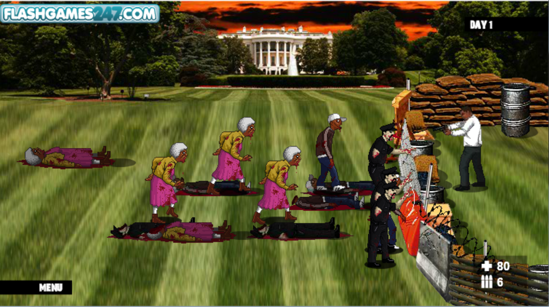 Obama VS Zombies