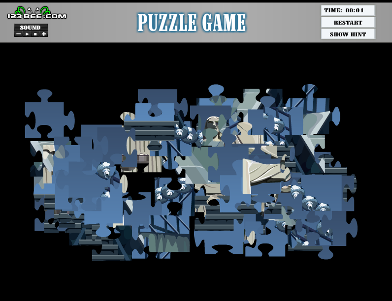 Jigsaw Puzzle Game Play - 1