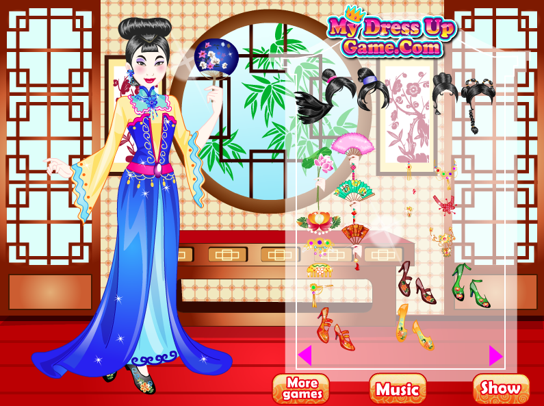 Wedding Mulan Dress Up