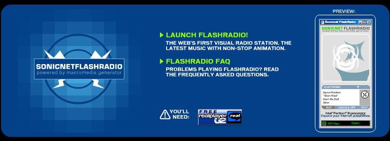 SonicNet FlashRadio