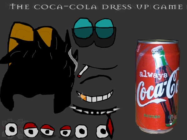 The Coca-Cola Dress Up Game