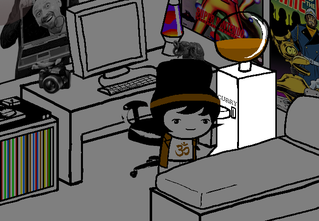 [S] Dane: Imbibe curry with reckless abandon.