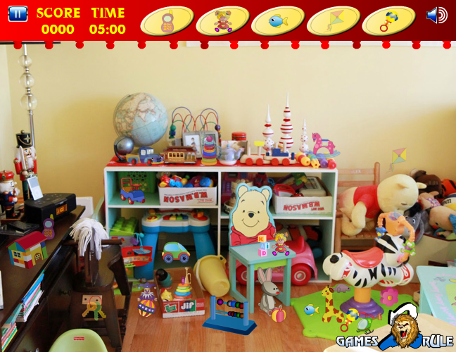 Messy Toys Room