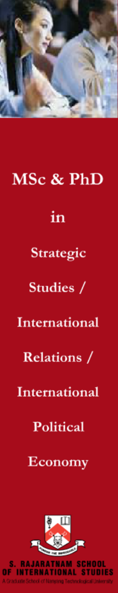 S. Rajaratnam School of International Studies 2007 Banner Ad (Singapore)