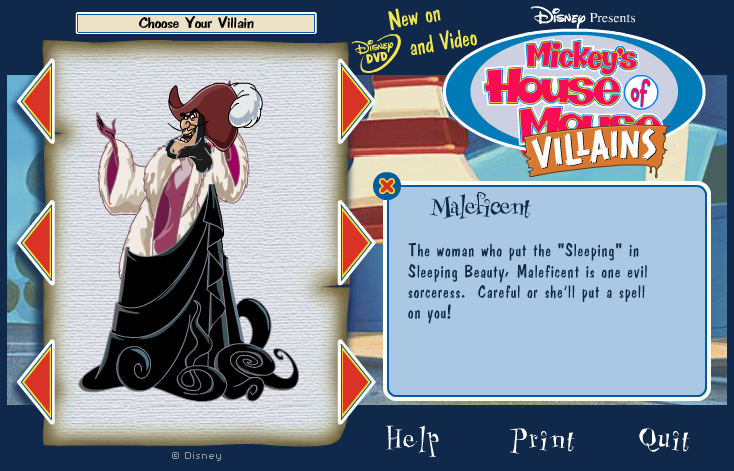 Mickey's House of Villains: Make-Your-Own Villain