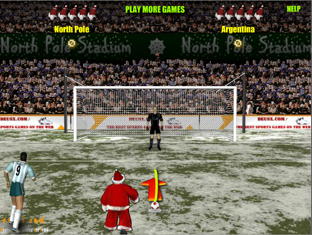 Santa's Penalty Kick World Cup