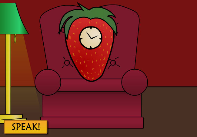 Strawberry Clock Says...