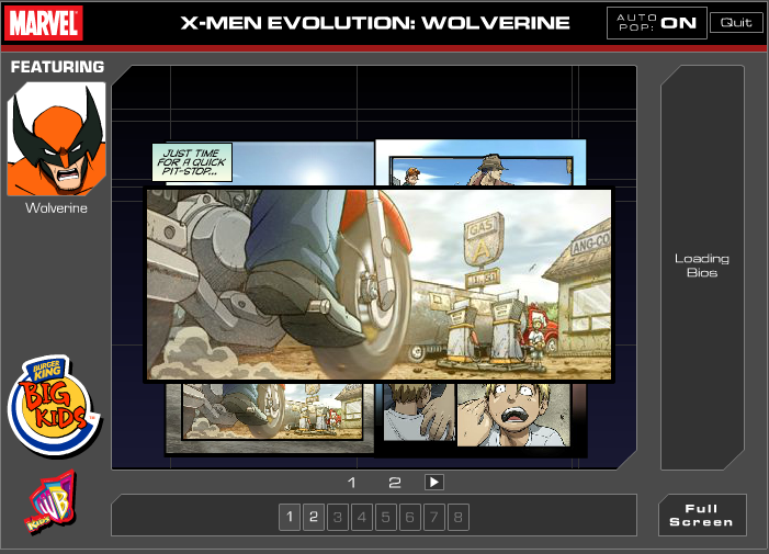 X-Men Evolution: Wolverine Comic